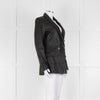 Frame Black Leather Blazer Jacket