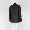 Frame Black Leather Blazer Jacket