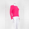 From Future Neon Pink Cashmere Fitted Sweater