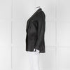 Frame Black Leather Blazer Jacket