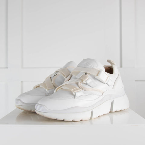 Chloe White Sonnie Low Top Sneaker – Phoenix Style