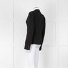 Max Mara Black Single Breasted Short Blazer Jacket