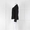 Max Mara Black Single Breasted Short Blazer Jacket