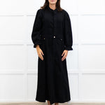 Donna Ida x Fran Bacon Titania Midsummer Denim Button Down Maxi Dress