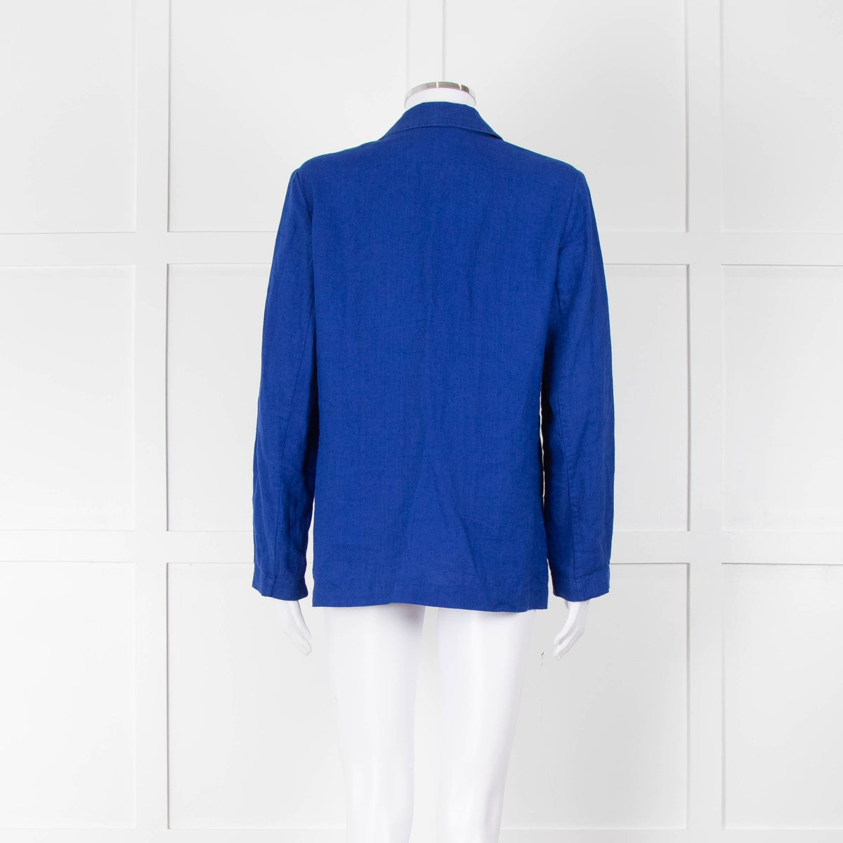 Zyga Linn Laundry Royal Blue Linen Blazer Jacket