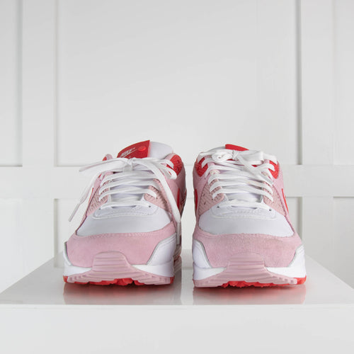 Nike Air Forever Love Pink and White Air Max Trainers