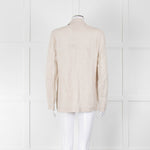 Zyga Linn Laundry Beige Linen Blazer Jacket