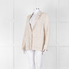 Zyga Linn Laundry Beige Linen Blazer Jacket