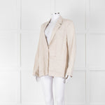Zyga Linn Laundry Beige Linen Blazer Jacket