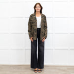 Me + Em Army Green Camo Jacket