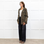 Me + Em Army Green Camo Jacket
