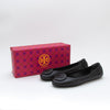 Tory Burch Black Minnie Travel Ballet Flat