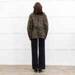 Me + Em Army Green Camo Jacket