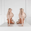 Alaia Nude Strappy Stud Sandal