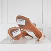 Alaia Nude Strappy Stud Sandal