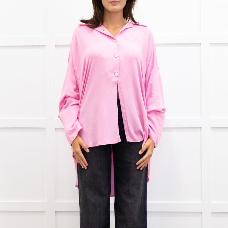 Sleeper Sugar Pink Oversized Shirt