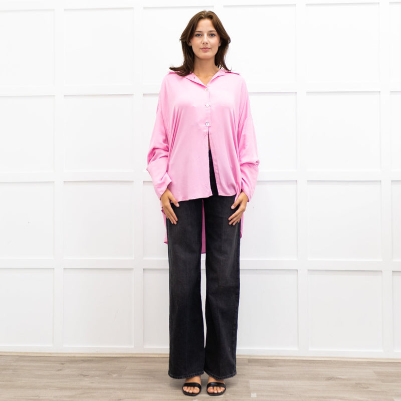 Sleeper Sugar Pink Oversized Shirt