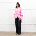 Sleeper Sugar Pink Oversized Shirt