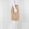 Raey Beige Elasticated Waist Oversized Cotton Shorts