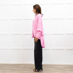 Sleeper Sugar Pink Oversized Shirt