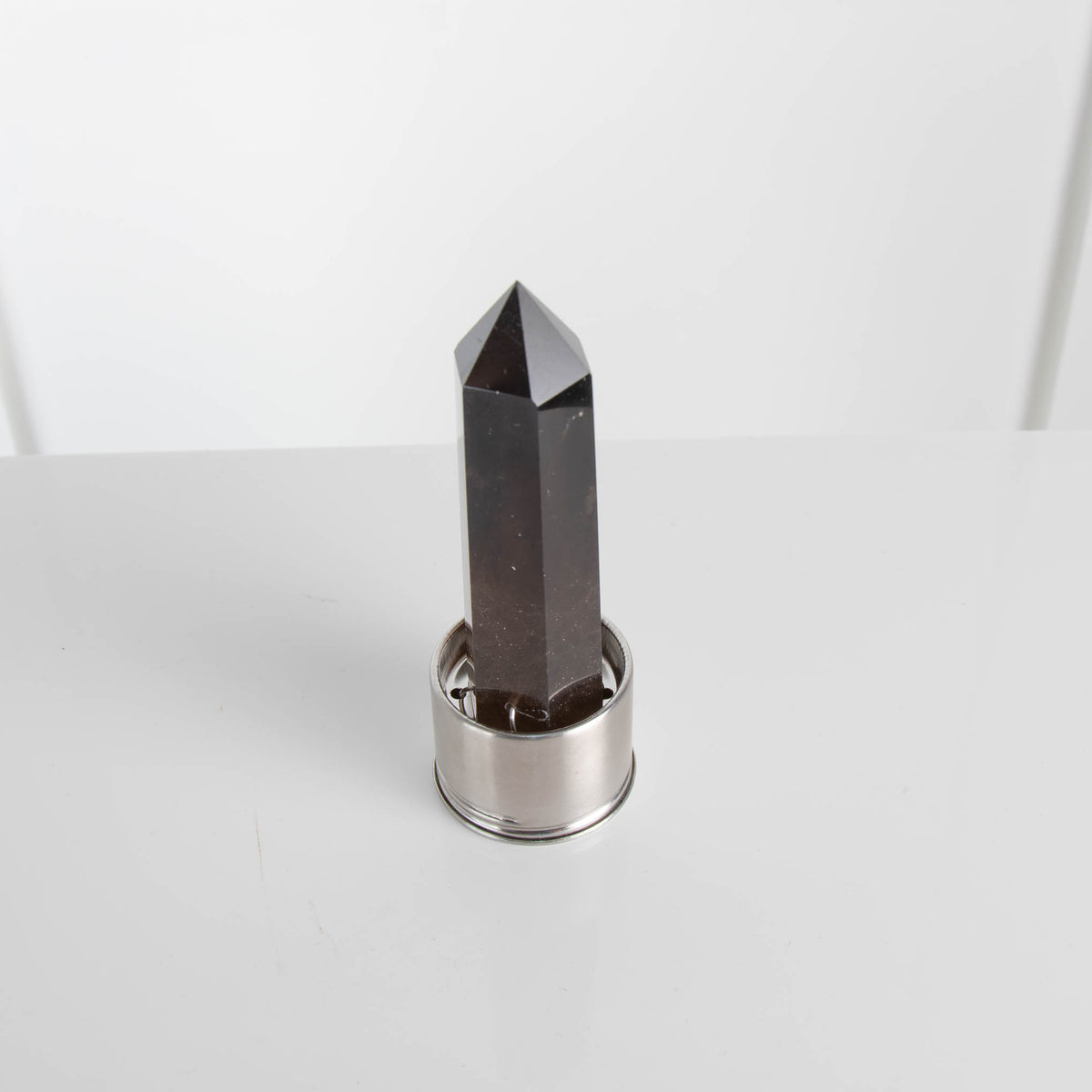 Glacce Crystal Elixir Water Bottle with Obsidian Crystal