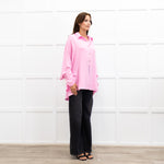 Sleeper Sugar Pink Oversized Shirt