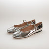 Giambattista Valli Silver Mary Jane Shoes