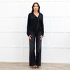 Brora Dark Grey Merino Wool Zip Cardigan
