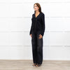 Brora Dark Grey Merino Wool Zip Cardigan