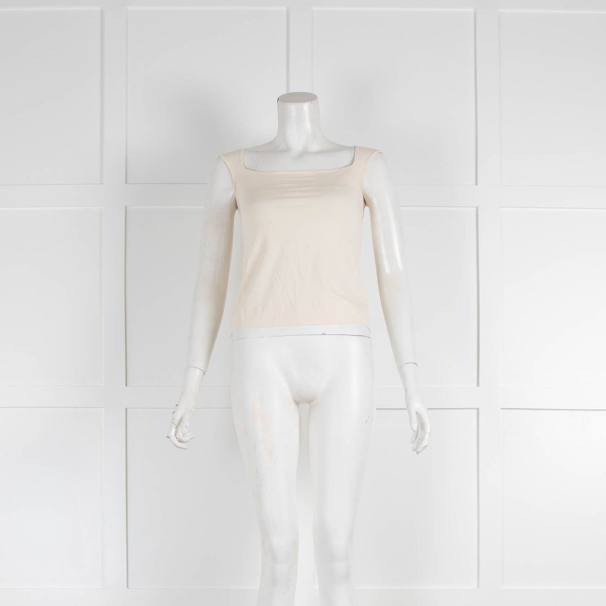 Jil Sander Cream Silk Vest