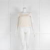 Jil Sander Cream Silk Vest
