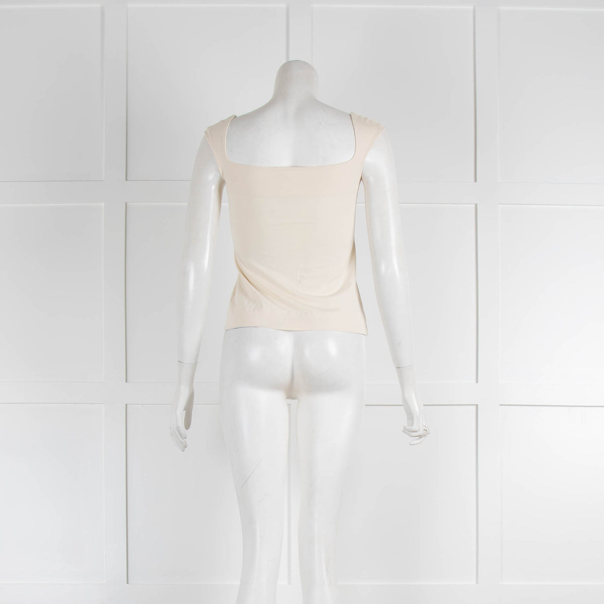 Jil Sander Cream Silk Vest