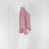 MIH Pale Blue Red Striped Cotton Sweater