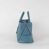 Aspinal Of London Blue Pebble Leather Midi London Tote
