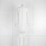 Jeff White Lace Long Sleeve Dress