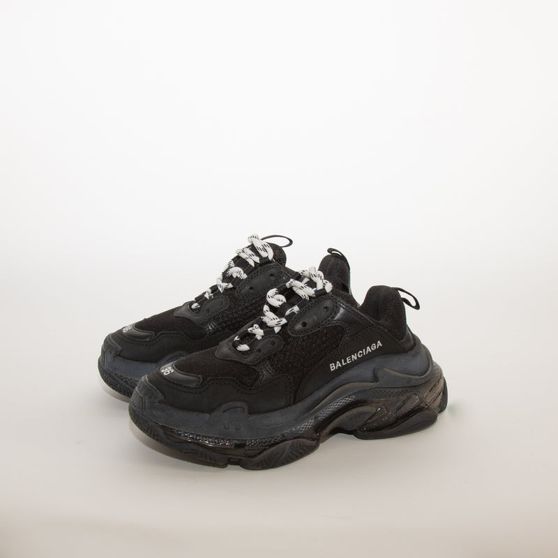 Balenciaga All Black Triple S Trainers