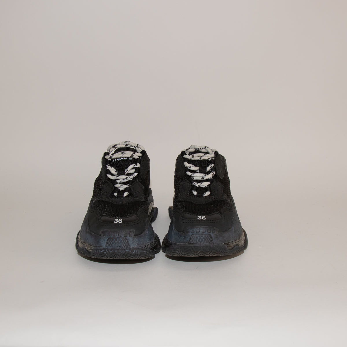 Balenciaga All Black Triple S Trainers