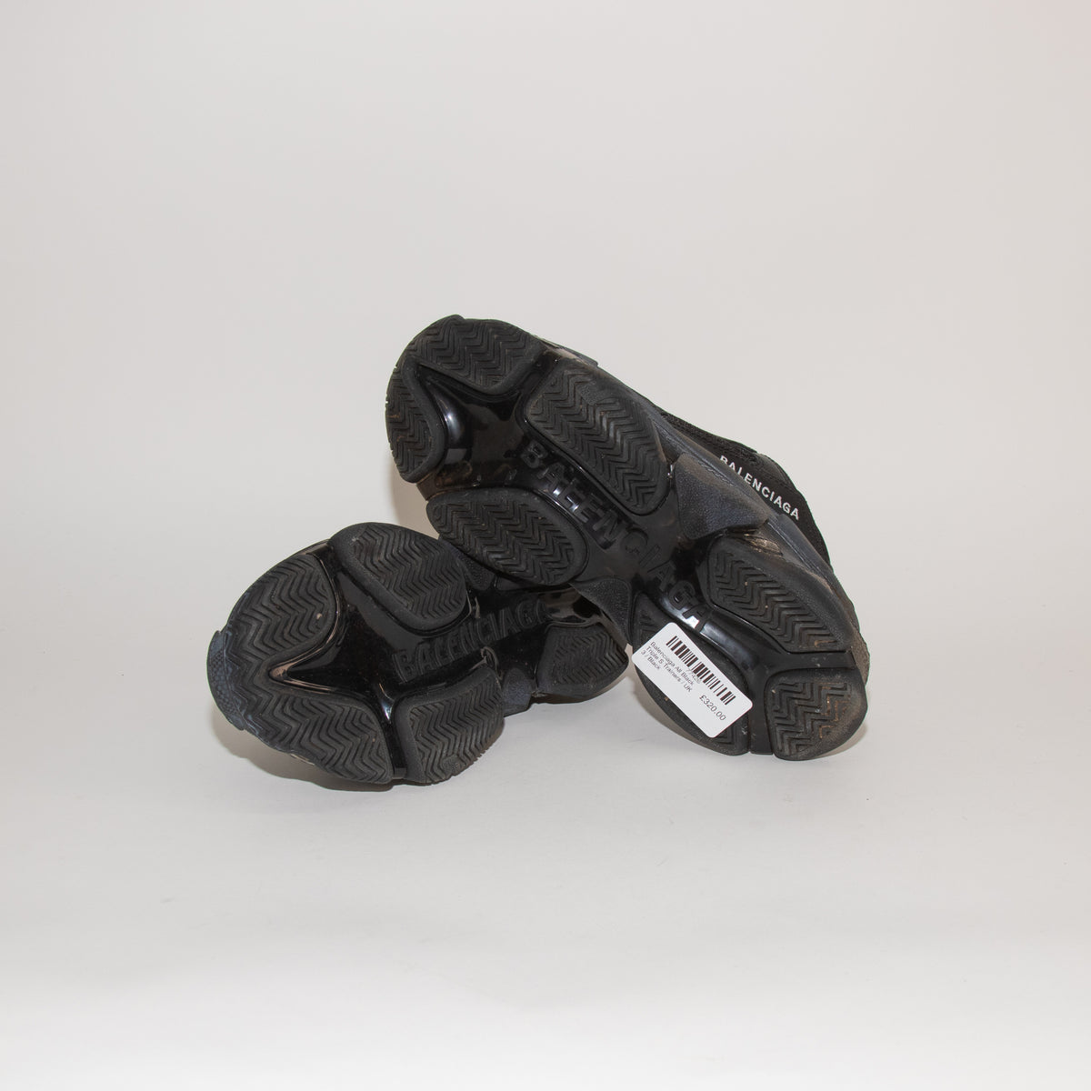 Balenciaga All Black Triple S Trainers