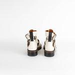 Rag & Bone Cream Cut Out Leather Boots