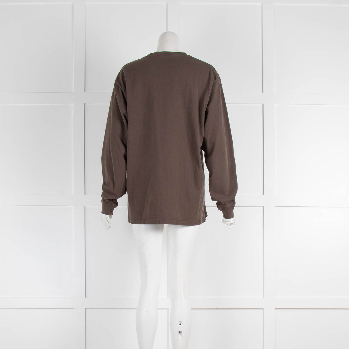 Sporty & Rich Brown Long Sleeve T Shirt