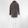 Gushlow & Cole Grey Sheepskin Coat Reversible