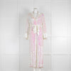 Temperley Iridescent Sequin White Jumpsuit