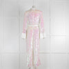 Temperley Iridescent Sequin White Jumpsuit