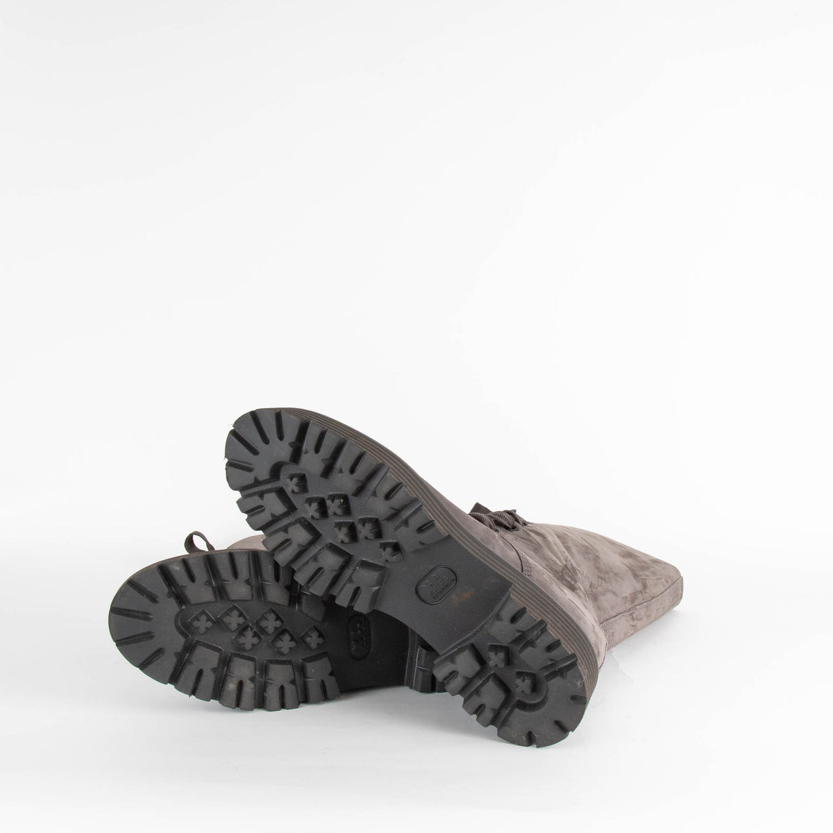 Kennel & Schmenger Grey Suede Knee High Combat