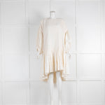 Story MFG Cream Organic Cotton Large Mini Dress