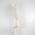 Story MFG Cream Organic Cotton Large Mini Dress