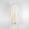 Story MFG Cream Organic Cotton Large Mini Dress