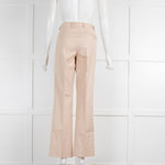 Joseph Sand Straight Leg Twill Trousers