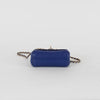 Mulberry Blue Leather Mini Lily Bag
