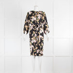 Tucker Long Floral Shirt Dress With Belt